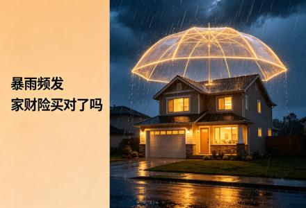 暴雨频发、火灾隐患——2026家财险，你家的“房子保险”买对了吗？