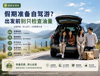 假期准备自驾游？出发前别只检查油量和导航