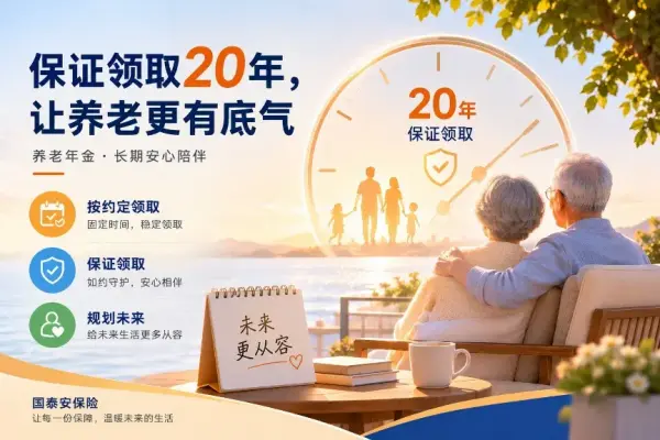 养老年金写着“保证领取20年”，是不是一定能领20年？